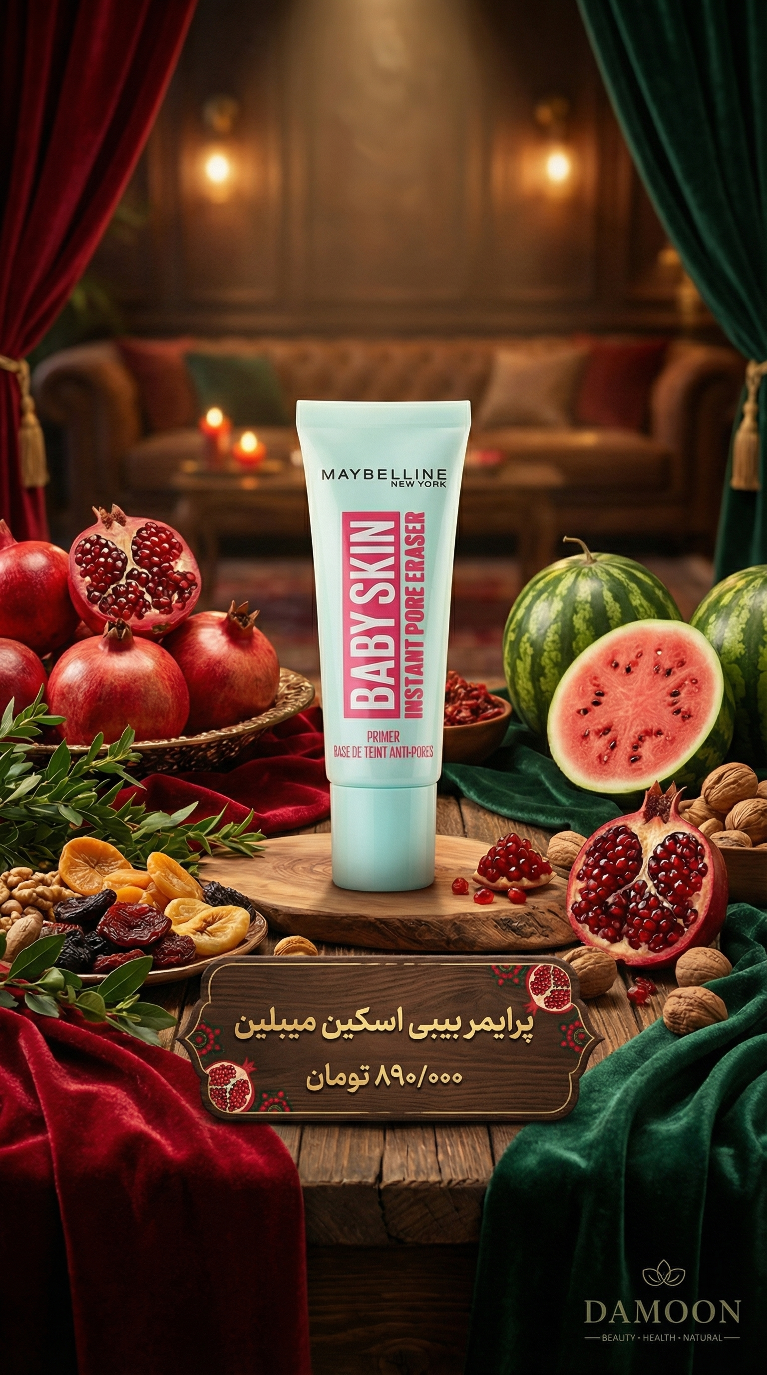 پرایمر بیبی اسکین میبلین Maybelline