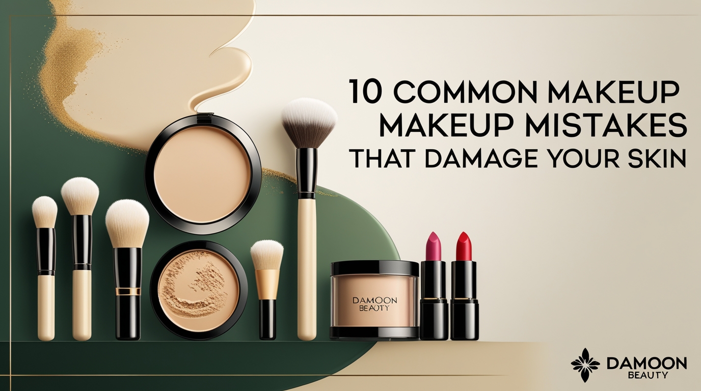 ۱۰ اشتباه رایج در آرایش که به پوست آسیب می‌زند