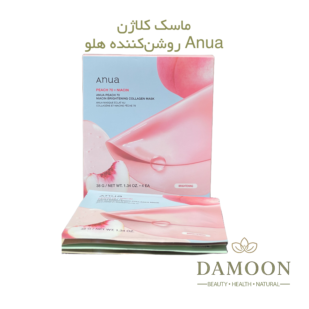ماسک ورقه‌ای هلو  انوآ Anua