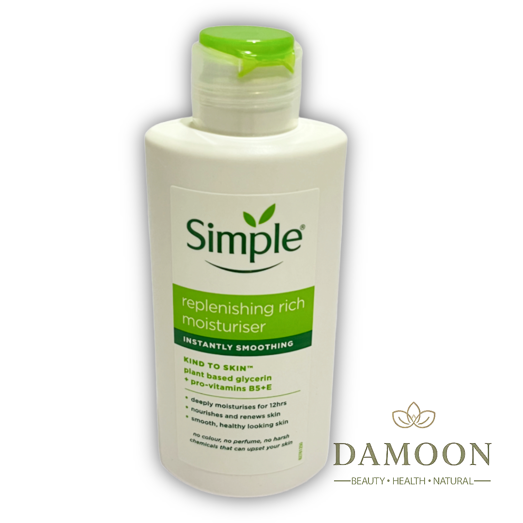 کرم مرطوب‌کننده و آبرسان غنی سیمپل  Simple