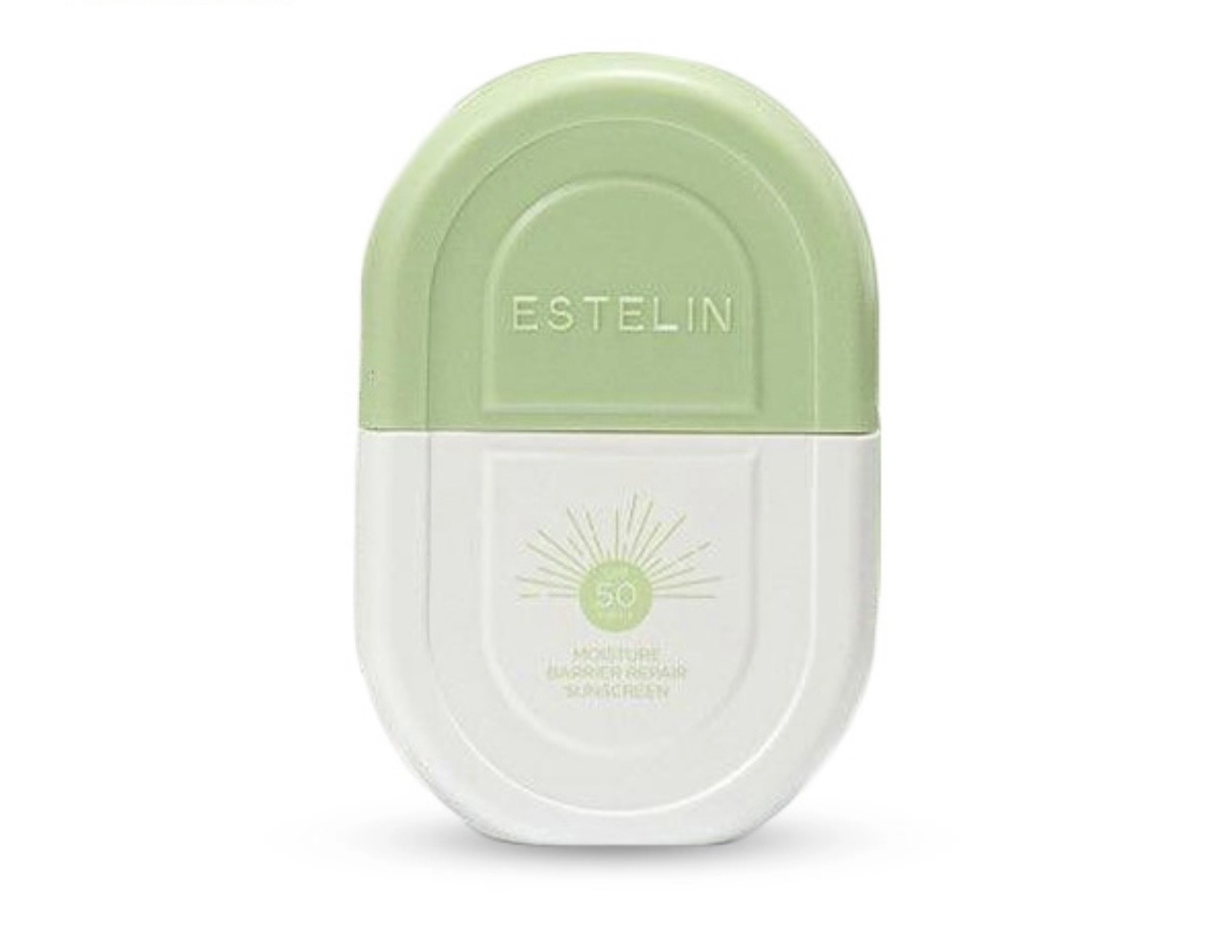 کرم ضد آفتاب سبز استلین SPF 90 ترمیم کننده بی رنگ Estelin