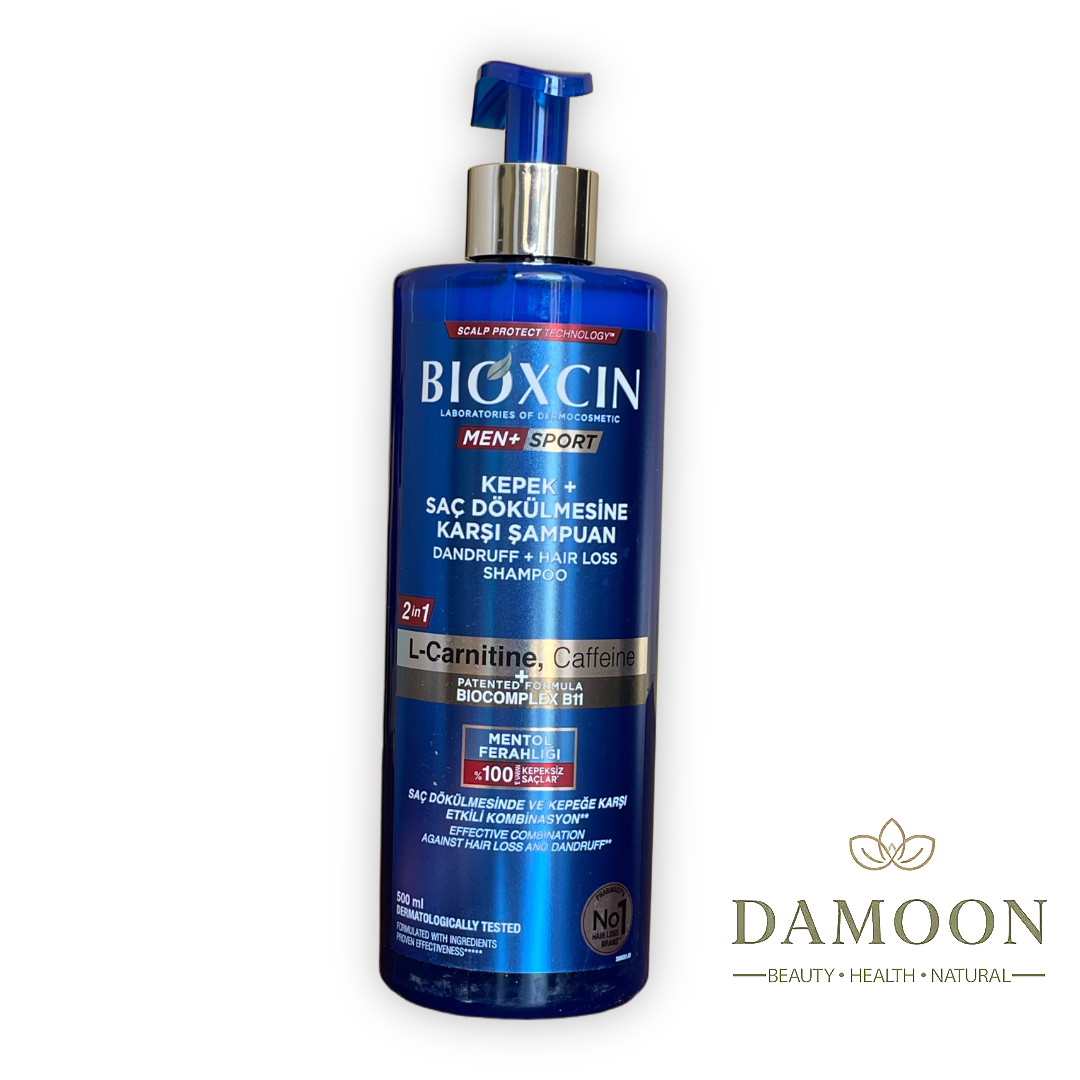 شامپو ضد ریزش و ضد شوره مو مردانه بیوکسین Bioxcin