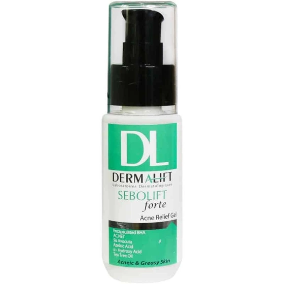 ژل مناسب پوست های چرب و جوشدار درمالیفت DERMALIFT