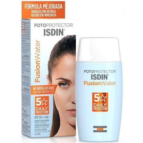 ضد آفتاب بدون رنگ مدل فیوژن واتر ایزدین ISDIN